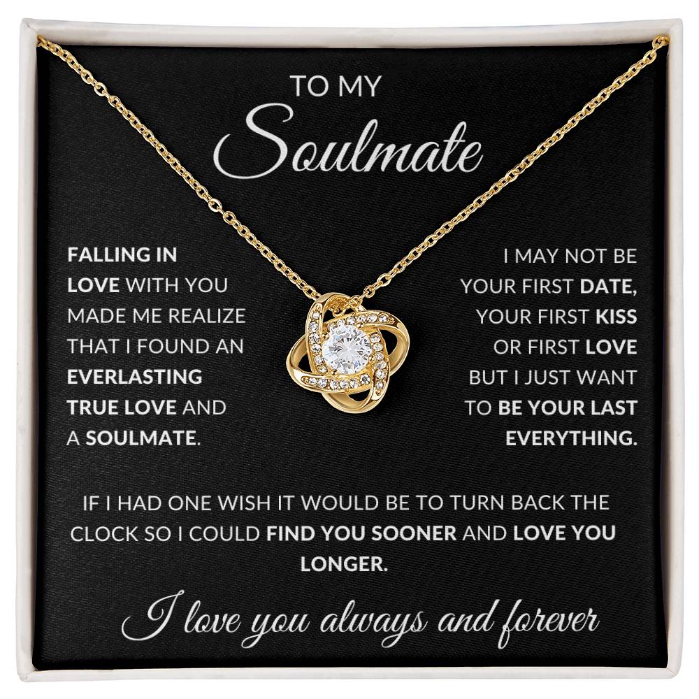 MY SOULMATE |  EVERLASTING TRUE LOVE - LOVE KNOT NECKLACE