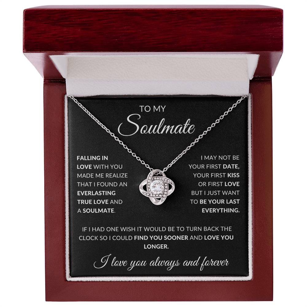 MY SOULMATE |  EVERLASTING TRUE LOVE - LOVE KNOT NECKLACE