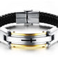 Stainnless Steel Vintage Leather Cross Bracelet - Limited Edition