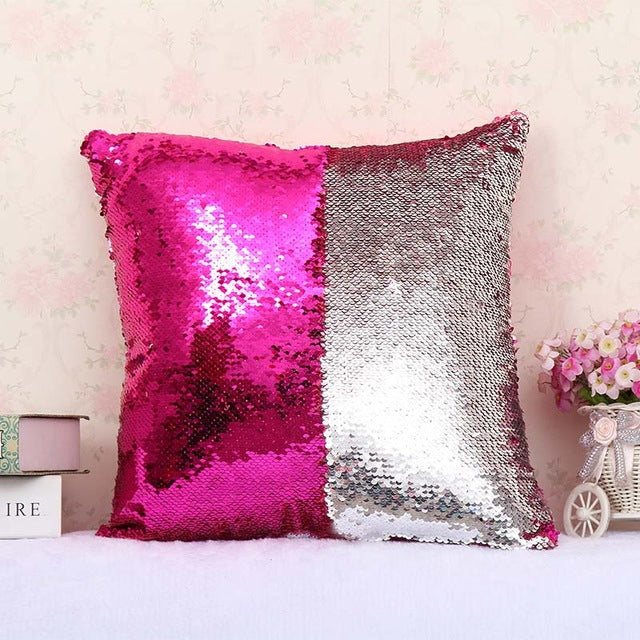 Magic Sequin Pillow Case for Fancy Mermaids